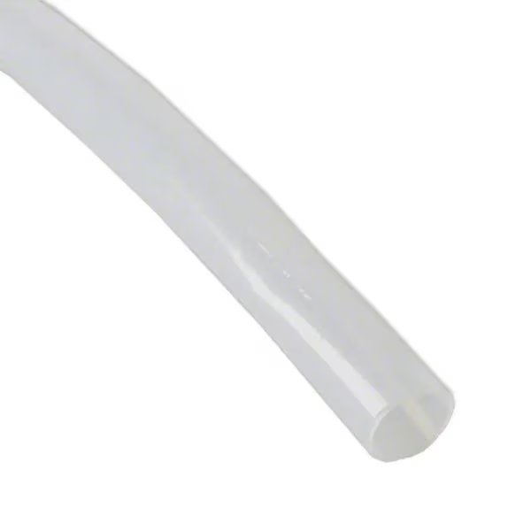 14 AWG Flexible PTFE Tubing, High Temperature Thin-Wall, Natural, 4 ft Length, Remington Industries, Mfr#: 14TFET4